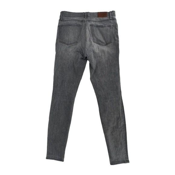 Madewell Gray 9” High Riser Skinny Skinny Jeans Size 29 Tall Women’s - Picture 3 of 5